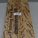 Ghosthorn Holds Up to 18 Rods Fishing Pole Rod Racks Wall or Ceiling Mounted Fishing Pole Rod Holders for Garage Storage Organizer Fishing Gear Equipmen for Men Women