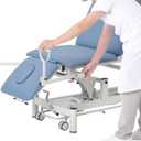 AdirMed VivaComfort Steel Stirrups Compatible with Our 903-01 Power Medical Pelvic Exam Table, Comfortable Treatment Table Stirrups