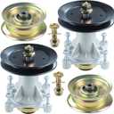 2 Pack 587819701 Spindle Assembly Kit with 532199789 Pulley 177968 Pulley Replaces 587819701, 532187281, 587253301, 587820301, 587125401, 532187292, 532192870, 187281, 187292, 192870, 21549012