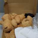 4 Set Bottle Chug Bear Baby Shower Games Blindfolded Diaper Changing Christmas Party Games Kits Bottles Diapers Blindfold Eye Masks Brown Bear Baby Shower Christmas Party Guest Gifts