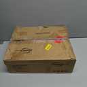 HOOBRO End Table with Charging Station, Narrow Side Table with 2 Fabric Drawers, Skinny Nightstand with Storage, Slim Bedside Table for Bedroom, Living Room, Small Spaces, Black BB487UBZ01