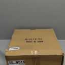 Round Wooden Side Table with Stacked Ball Pedestal Base, Accent Nightstand for Living Room, Bedroom, Corners (Natural)