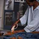 Fiskars 45mm Rotary Cutter for Fabric with Ergonomic Loop Grip, Premium Steel Rotary Fabric Cutter Blade for Precise Cuts, Arts and Crafts, Sewing Supplies and Quilting Tools