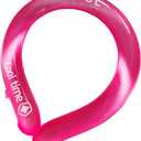 Neck Cooling Tube (Pink, 1) - Gel Neck Wrap - Ice Cold Lasts for Hours, Durable & Reusable, Cool Comfort for Hot Car, Work Area, Lawn Care, or Travel