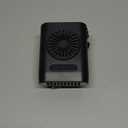 Car Heater 12V 200W Fast Heating Defrost Defogger Automobile Windscreen Fan 2 in 1 Heating and Cooling Fan in Cigarette Lighter (Black)