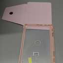 Kidcube for Kindle Fire HD 10/10 Plus Tablet Case - 13th/11th Generation (2023/2021) 10.1" Women Girls Cute Girly Kawaii Design Rotating Stand Pencil Holder Folio Cases for Amazon Fire HD 10/10 Plus (4-Pink Plaid)