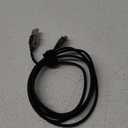 6 Foot Braided Nylon Micro Black Chrome USB Charge/Sync Cable
