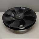 VEVOR Hubcaps Wheel Covers for 2021-2024 Tesla Model Y, 19 Inch Set of 4 Wheel Rim Cover Hubcaps OEM Style Replacement, R19 Size Snap On Car Hub Caps, Premium 14-Spoke ABS Tire Rim Caps, Matte Black