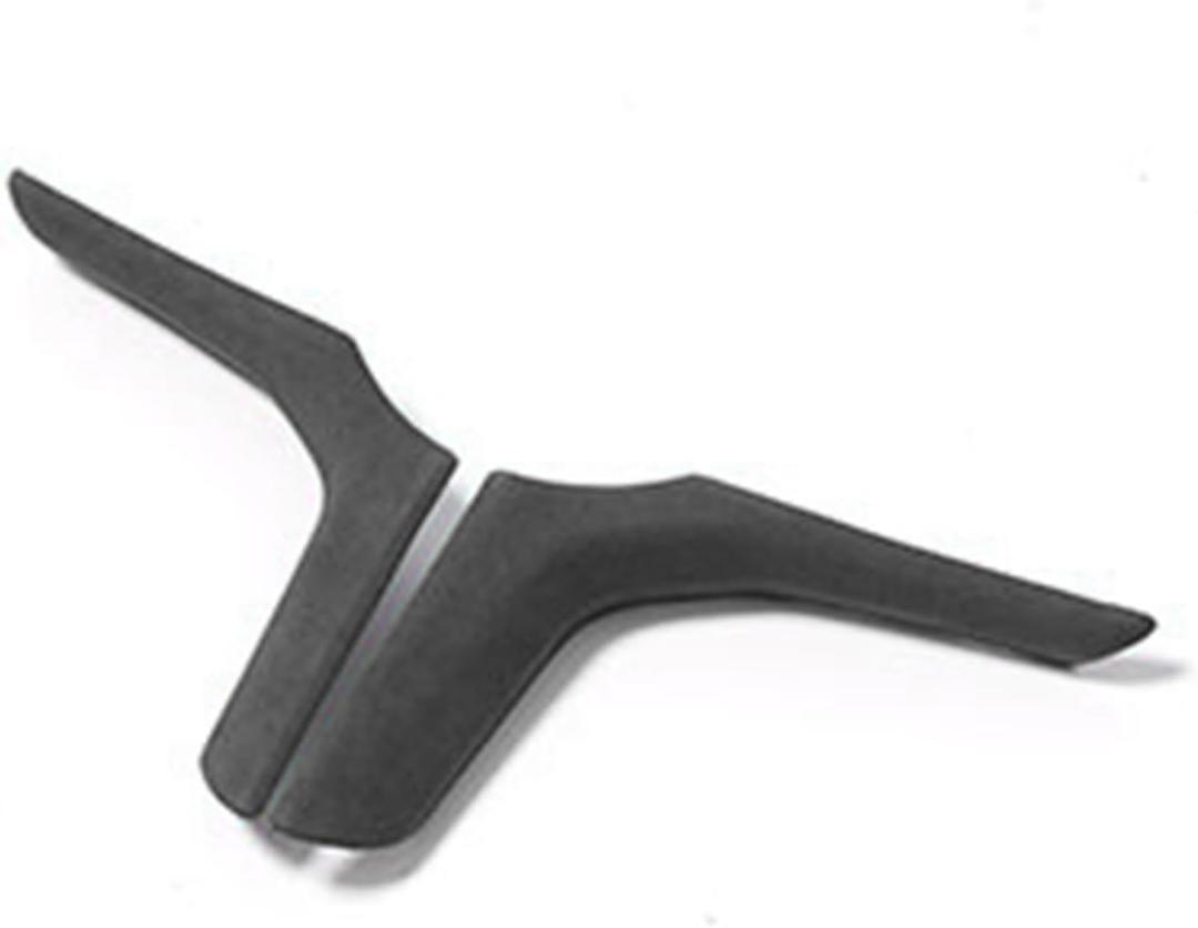 BETTERHUMZ Car Steering Wheel Decoration Trim Sticker Compatible with BMW G20 M340i G28 G30 G32 G11 G12 G01 X3 G01 G02 X4 G05 X5 X6 M G07 X7 Compatible with Alcantara Interior Accessories (Black)