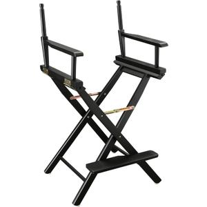 Casual Home 24-Inch Director Chair, Black Frame