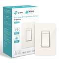 Kasa Smart Dimmer Switch HS220-LA, Light Almond, Single Pole, Needs Neutral Wire, 2.4GHz Wi-Fi Light Switch Compatible with Alexa and Google Home, UL Certified, No Hub Required