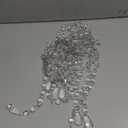 6 ft Crystal Tassel Garland Decoration Wedding Party Favor Ornament Clear Acrylic Hanging for Wedding Table Wall Stair Railings Winter Wonderland Decorations