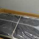 SONGMICS Trash Can, 2 x 8 Gallon (2 x 30 L) Garbage Can for Kitchen, with 15 Trash Bags, 2 Compartments, Plastic Inner Buckets and Hinged Lids, Airtight, Silver and Black ULTB60NL