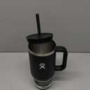 Hydro Flask 32 Oz Travel Tumbler with Handle, Lid and Straw - Insulated Stainless Steel in Black