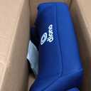 Diono Solana, No Latch, Single Backless Booster Car Seat, Lightweight, Machine Washable Covers, Cup Holders, Blue