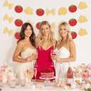 3Pcs Thats Amore Banner, Italian Noodle Tomato Banner Garland Pasta Theme Party Decorations for Kids Adults Birthday Baby Shower Bachelorette Party Supplies