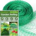 13X65Ft Bird Netting for Garden Protect Vegetable Plants and Fruit Trees, Plastic Trellis Netting for Birds, Deer, Squirrels and Other Animals