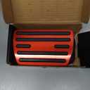 Thenice Anti-Slip Foot Pedals Aluminum Automatic Transmission Brake and Accelerator Pedal No Drilling Covers Compatible with Honda Civic CR-V Pilot Passport Insight Odyssey HR-V -Red