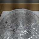 17.5" Large Crystal Ceiling Light, 4-Lights Flush Mount Crystal Ceiling Light, Chrome Ceiling Lamp Modern Chandelier for Bedroom, Dining Room,Living Room, XDD007-4-CH