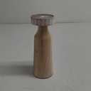 HD Designs Wood Large Candle Holder