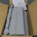 ProsourceFit Acupressure Mat and Pillow Set for Back/Neck Pain Relief and Muscle Relaxation (Large, Grey/White)