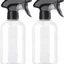 Bynccea Spray Bottle Empty Spray Bottles PET -10 oz/300 ml Plastic Water Sprayer bottles Refillable Containers Fine Mist Small Spray Bottles for Cleaning Solutions, Cooking, Hair (Black Spray*2)
