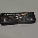 Magnetic Flashlight Pickup Tool Dad Gifts Cool Magnet Telescoping Gadgets with LED Gifts for Mens Husband Him Red