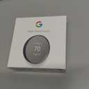 Google Nest Thermostat - Smart Thermostat for Home - Programmable WIFI Thermostat - Charcoal