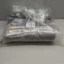 Outdoor Chair Cushions Set of 2, Patio Chair Cushions with Ties,19x19+5 Tufted Outdoor Seat Cushions, Waterproof Patio Furniture Cushions, Outdoor Dining Chair Pads, Dark Grey