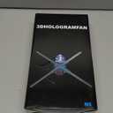 3DHologramFan,18.1" HologramFan with Remote/Bluetooth/WIFI/700 Video Library,Missyou Holographic Fan with HD LED 2000 * 1444PX Resolution Picture Fan Spinner Small for Shop/Bar/Christmas/Halloween