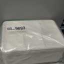 Vplus 100% Compostable 5 Compartment Plates 125 Pack Eco-Friendly Disposable Sugarcane 10 x 8 inch Bagasse School Lunch Tray Perfect for Boys and Girls