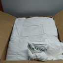 Three Geese Down Feathers Fiber Comforter Oversized King Size  750 Fill Power All Season Down Duvet Insert, UltraSoft Hotel Collection White Comforter, BaffleBox Design  Noiseless Medium Warmth.