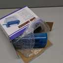 JIKIOU Mini Hand Shredder Portable Paper Shredder Manual Shredder Documents Paper Cutting Tool Home Office Desktop Stationery Christmas Birthday Gift Blue