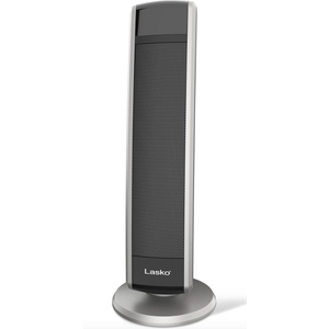 Lasko 29" 1500W Electric Digital Ceramic Tower Space Heater with Remote, Black, 5586
