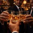 Yungyan 100 Pcs 10 oz Plastic Clear Whiskey Glasses, Clear