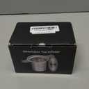 Ohtomber Tea Infuser Strainers, Stainless Steel Loose Leaf Tea Strainer Stepper with Heat Proof Double Handles, Extra Fine Mesh Ball Infusers, Diffuser Holder Filter for Mugs