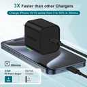 Fast Charger for iPhone 17 16 15 Charger Fast Charging 3Pack, 3+3+6ft USBC to USBC Cable Cord &20W Type C Block for iPhone 17/17 Air/17 Pro Max/17 Pro/16 15 Pro Max/Pro/Plus,iPad Pro/Air/Mini
