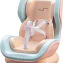 Dolls car seat for 10-17cm Doll, Including Air Vent Clip, Magnetic Doll Car Seat Holder, Universal 3.9"-6.7" Action Figure Sofa with Elastic Safety Belt for Automotive AC Vents & Desktop Display