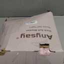 Faux Fur Throw Blanket, 1000GSM Fluffy Soft Bubble Blanket for Couch Bed, Cozy Plush Warm and Thick Blanket, Fuzzy Rabbit Throw for Living Room Bedroom 50''*60'' Pink