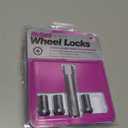 McGard 25254 Chrome Tuner Style Cone Seat Wheel Locks (M12 x 1.25 Thread Size) - Set of 4