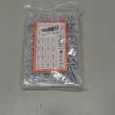 wugongshan 1080 Pcs Screws Bolts and Nuts Assortment Kit, Metric Machine Screws and Nuts and Flat Washers, M3/M4/M5/M6 Cross Slotted Round Head Bolts Sets (C)