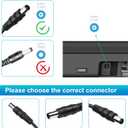 Power Supply Charger for Samsung SoundBar HW-HM45 HW-HM45C HW-H450 HW-M550 HW-H750 HW-K550 HW-K551 HW-J7500 HW-K450 HW-H570 HW-K650 HW-H370 HW-F350 HW-F335 HW-F355 HW-F550 HW-F551 SoundShare (HW-H450)