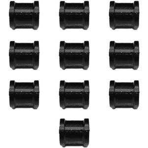GeilSpace Coupling, Malleable Iron Pipe Fittings - Vintage DIY Industrial Shelving, Industrial Decor, Furniture DIY (3/4", Black) (0.75 Inch)