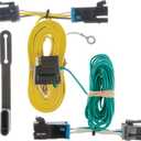 CURT 55540 Vehicle-Side Custom 4-Pin Trailer Wiring Harness, Fits Select Chevrolet Express, GMC Savana 1500, 2500, 3500, 4500 (Regular)