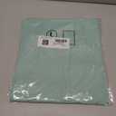 AlvaQ Womens Plus Size Tops Tie Front Long Lantern Sleeve V Neck Floral Applique Blouse Shirt L-4XL (Green, L)