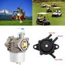 New FE290 Carburetor+Fuel Pump Replacement for Gas Golf Cart Club Car DS & Precedent Turf Carryall FE290 Engines carb 1016438 1016439 1016440 1016441 1016478 17552 101805601 101905601 1992-1997