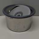 6.5L Dog Water Bowl No Spill 1.6 Gallon Stainless Steel Water Bowl for Dogs 220oz Large Capacity No Splash Slow Drinking Feeder with Anti-Slip Mat for Messy Drinkers