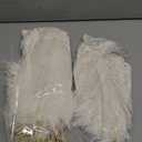 80 Pcs Large Natural Ostrich Feathers Plumes 14-16 Inch Bulk for DIY Crafts Wedding Party Centerpiece Vase (White)