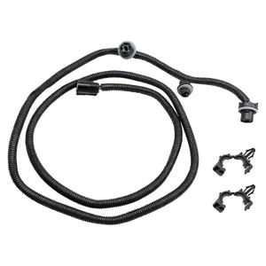 Driver/Left Side Tail Lamp Wiring Harness Compatible with Chevy Silverado GMC Sierra 1500 2500HD 3500HD 2016-2019 Replace # 23295978
