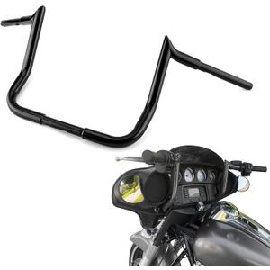 Mofun 10" Rise Ape Hangers Handlebar Compatible with Harley Touring Street Glide Electra Glide FLHX FLHT Models 1986-2023 with Batwing Fairng, Ultra Limited 2024 Gloss Black Mofun 10" Rise Ape Hangers Handlebar Compatible with Harley Touring Street Glide Electra Glide FLHX FLHT Models 1986-2023 with Batwing Fairng, Ultra Limited 2024 Gloss Black